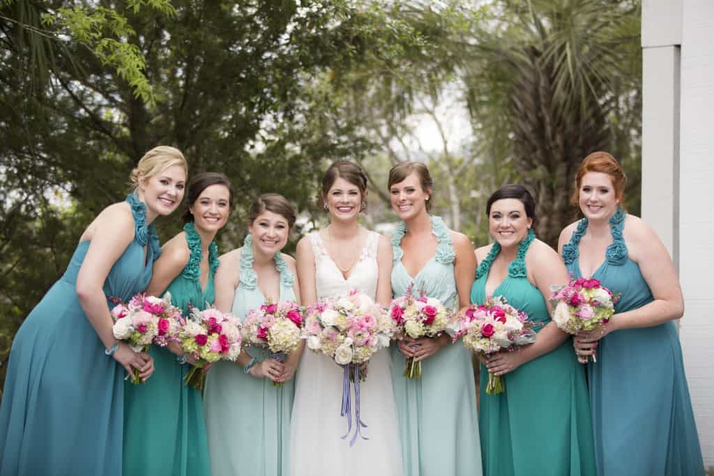 Bridesmaid Photos Before Ceremony - Charleston Crafted