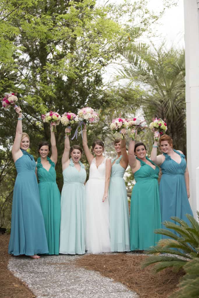 Bridesmaid Photos Before Ceremony - Charleston Crafted