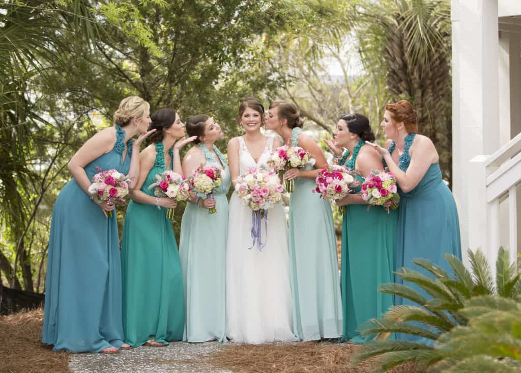 Bridesmaid Photos Before Ceremony - Charleston Crafted