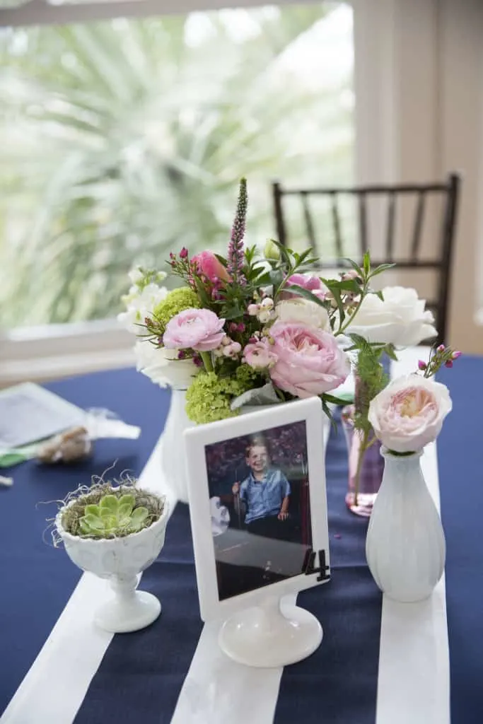 Reception Decor Details - Charleston Crafted