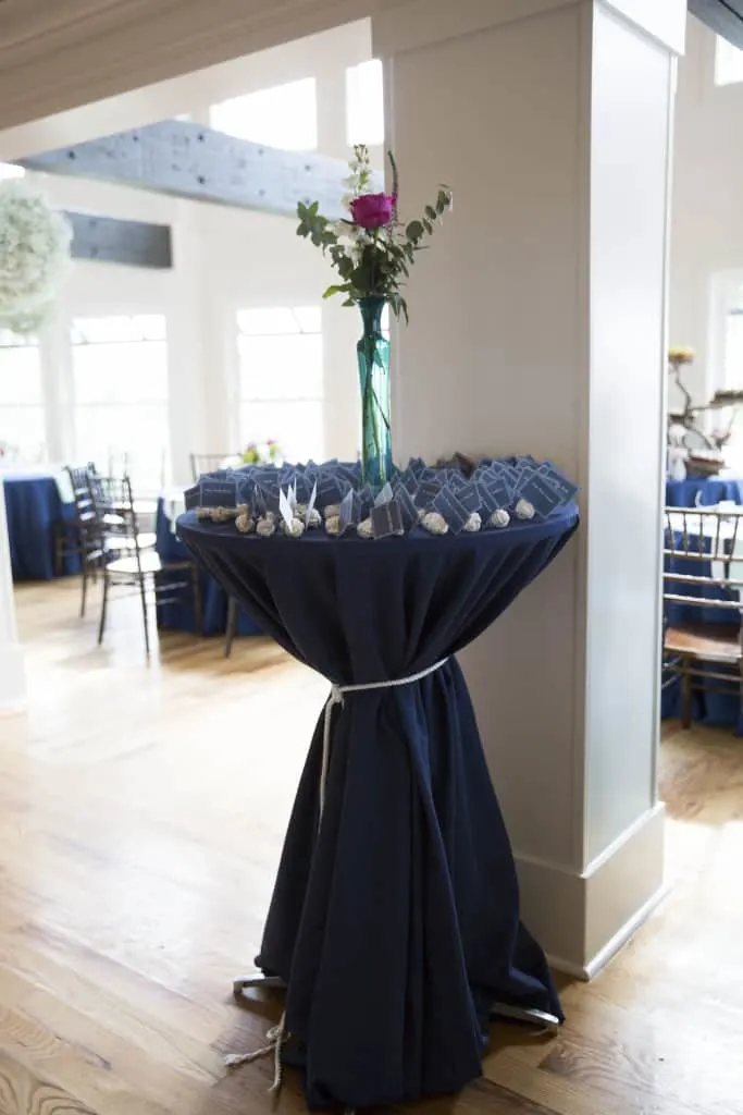 Reception Decor Details - Charleston Crafted