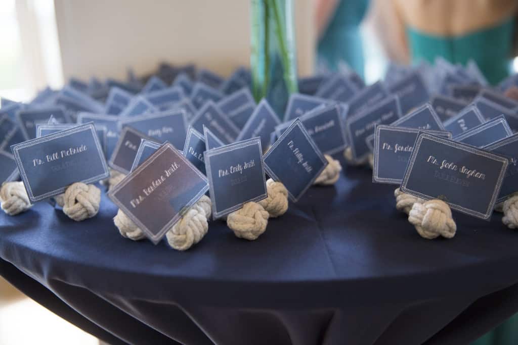 Reception Decor Details - Charleston Crafted