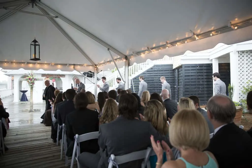 #HereComesMcBride Wedding Ceremony - Charleston Crafted