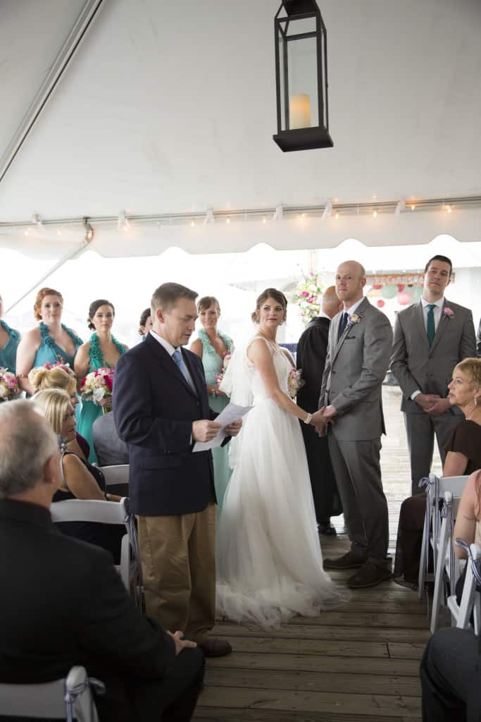 #HereComesMcBride Wedding Ceremony - Charleston Crafted