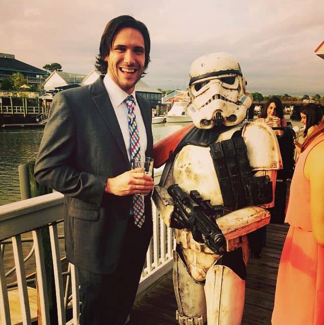 Wedding Cocktail Hour Star Wars Surprise! - Charleston Crafted