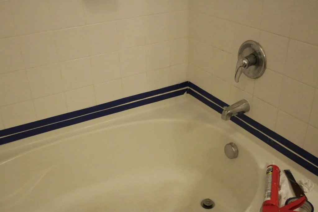 Refresh your Tub by Replacing the Caulk - Charleston Crafted