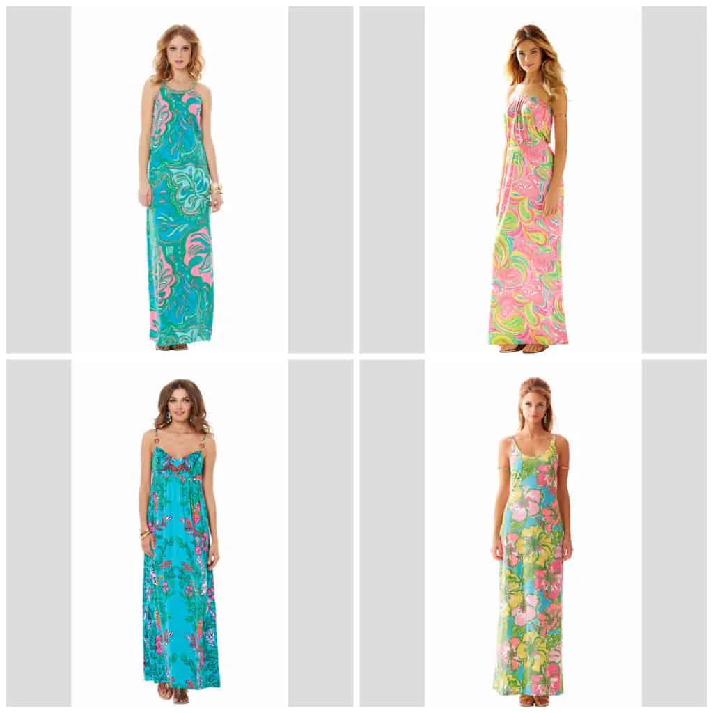 Lilly Pulitzer After Summer Sale maxi dresses