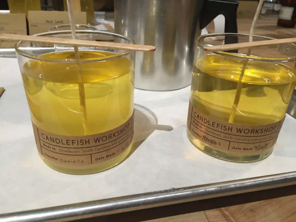 Candlefish Candle Making Class - Charleston Crafted