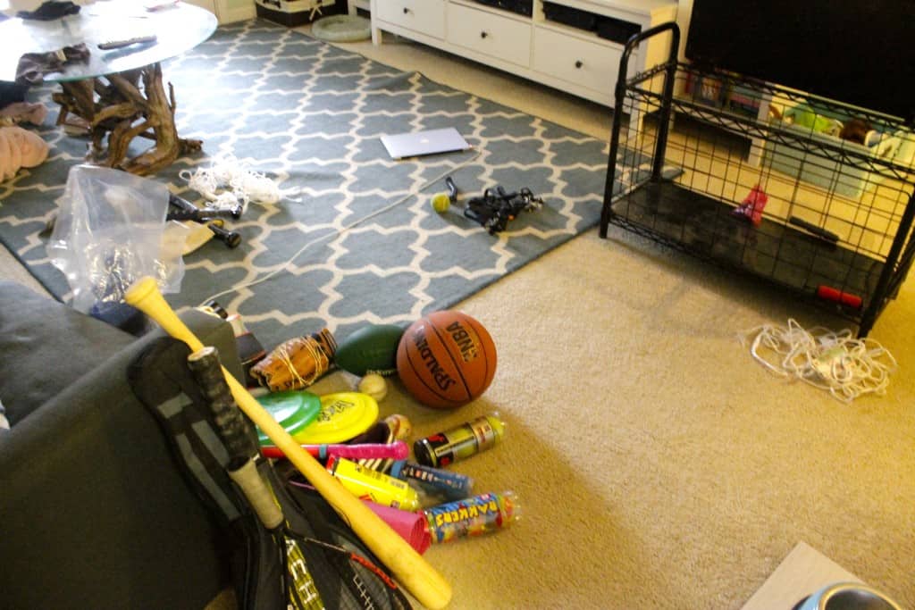 Organizing My Sports Equipment - Charleston Crafted