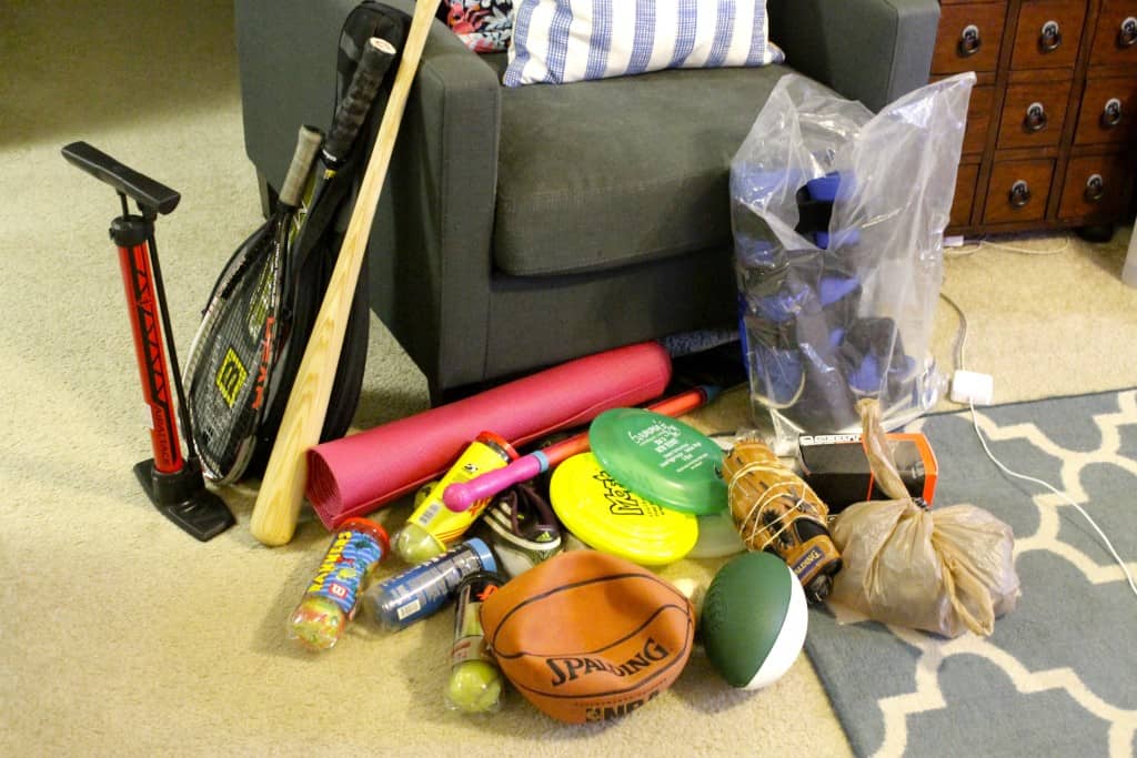 Organizing My Sports Equipment - Charleston Crafted