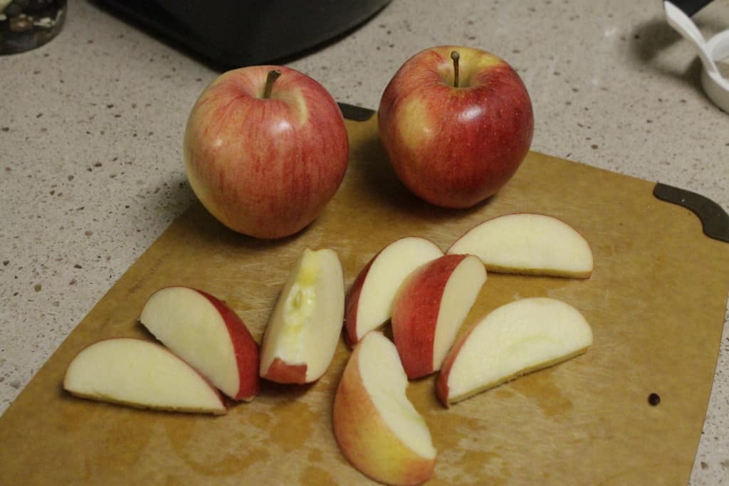 Halloween Chocolate Apple Slices - Charleston Crafted