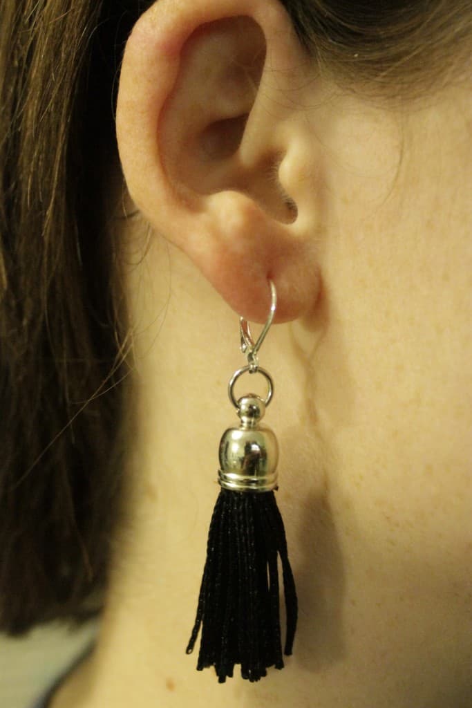 A Simple Homemade Gift Idea: DIY Tassel Earrings - Charleston Crafted