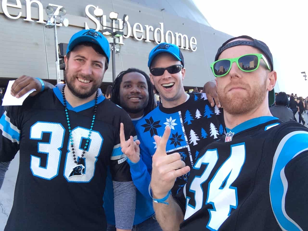 Trip to New Orleans to Watch the Panthers - Charleston Crafted