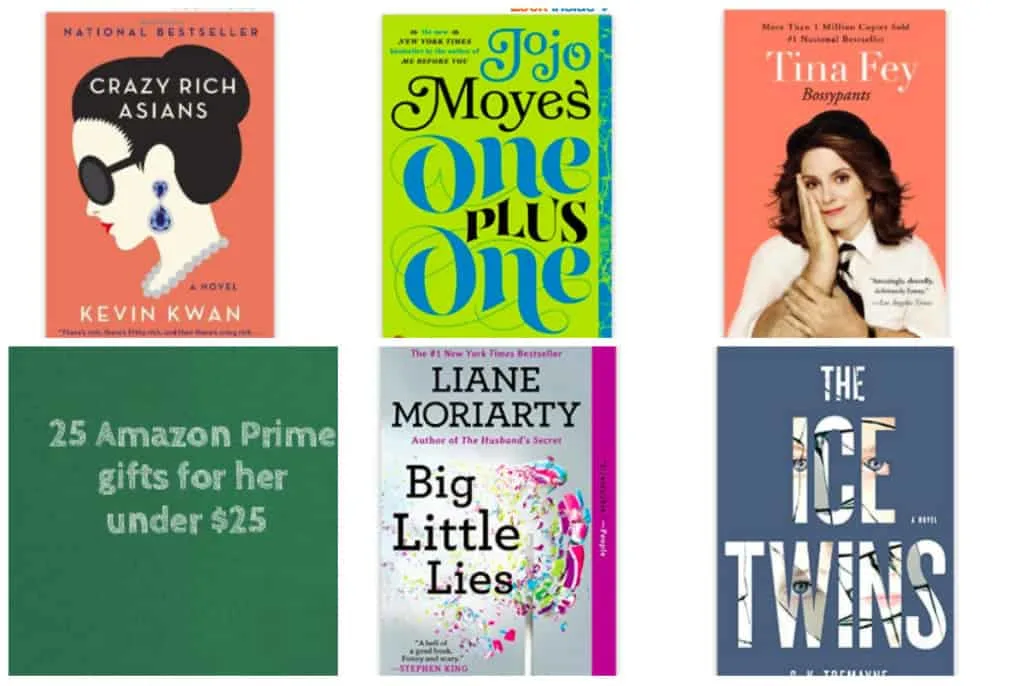 25 Ladies Gift Ideas Under $25, all on Amazon Prime! - Books - Charleston Crafted