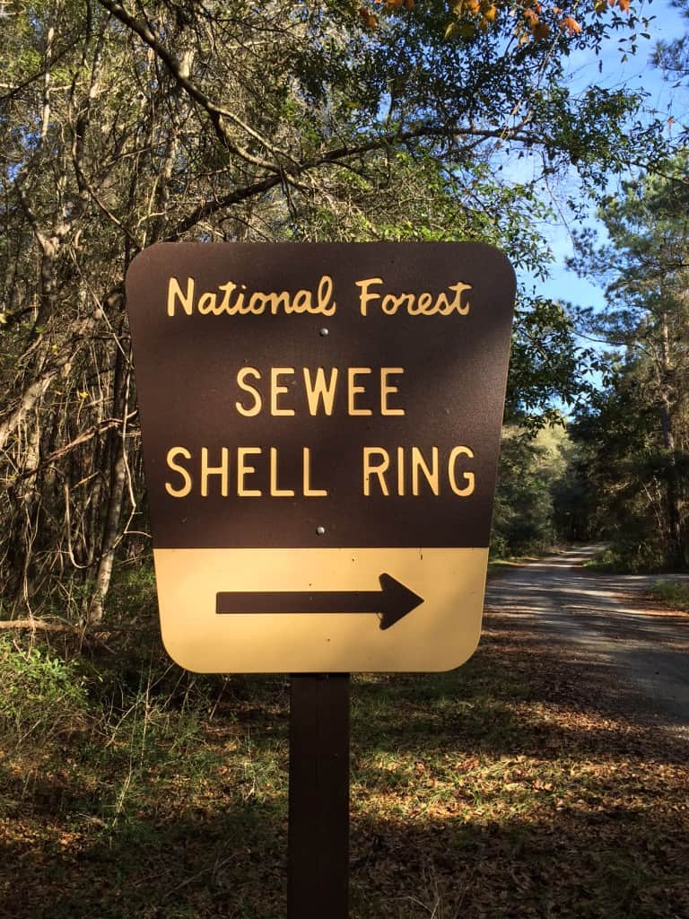 Francis Marion National Forest Sewee Shell Ring Trail - Charleston Crafted