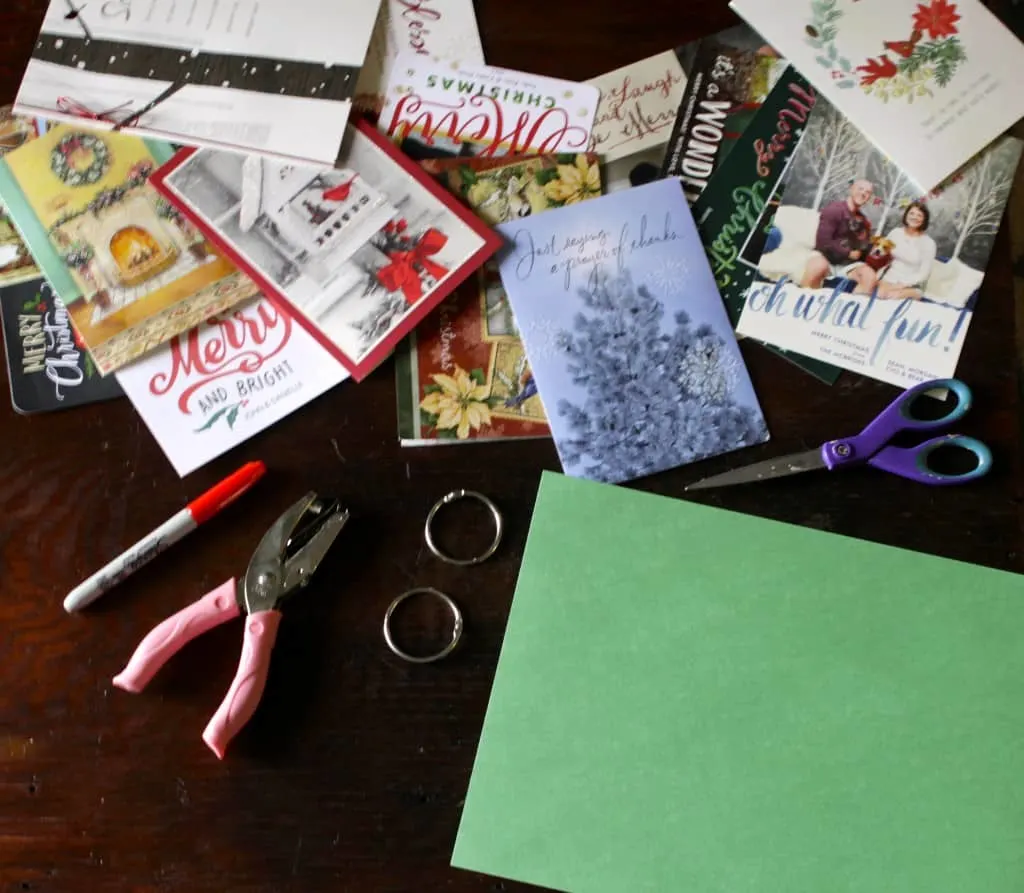 Storing Our Holiday Cards - Charleston Crafted