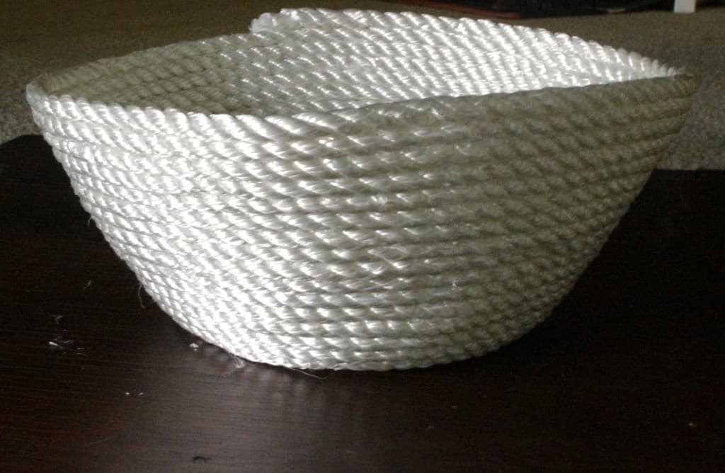 DIY Rope Bowl Tutorial & A Coastal Easter Basket for Him - Charleston Crafted