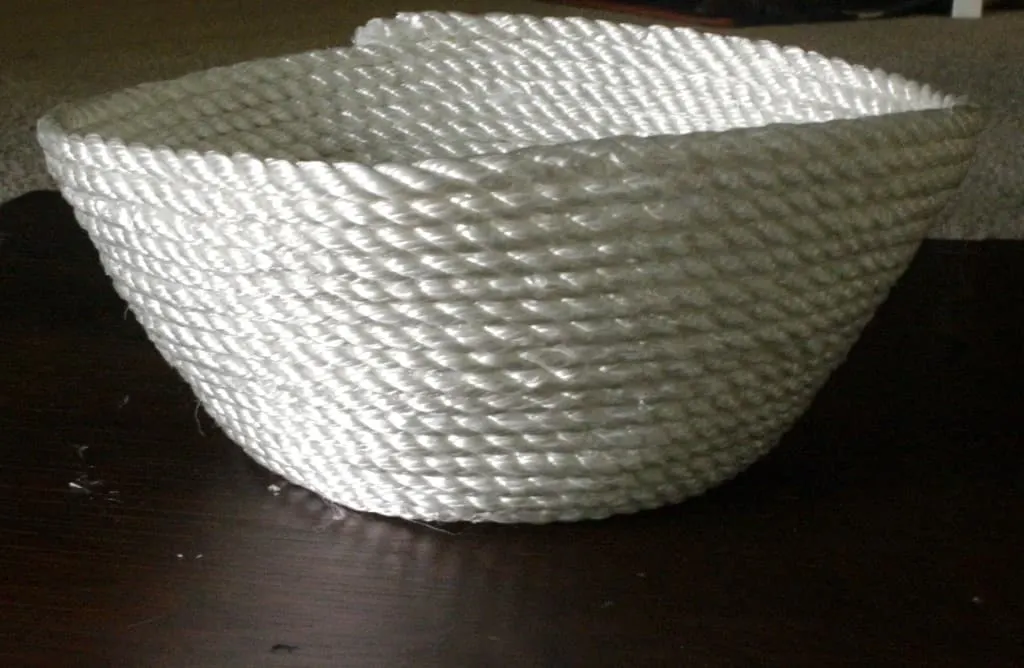 DIY Rope Bowl Tutorial & A Coastal Easter Basket for Him - Charleston Crafted