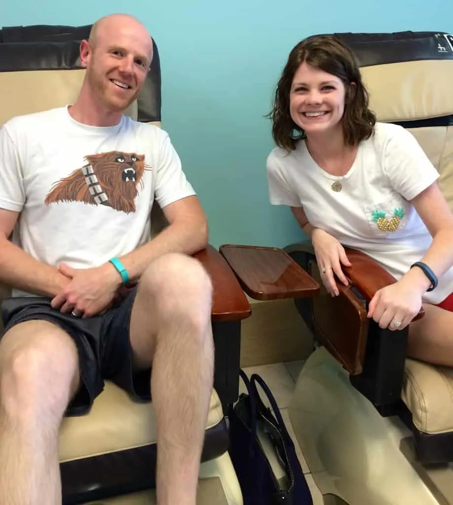 101 in 1001: Take Sean to get a Pedicure - Charleston Crafted