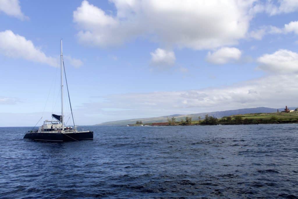 Kauai Day Four - Catamaran Sailing off the Na Pali Coast