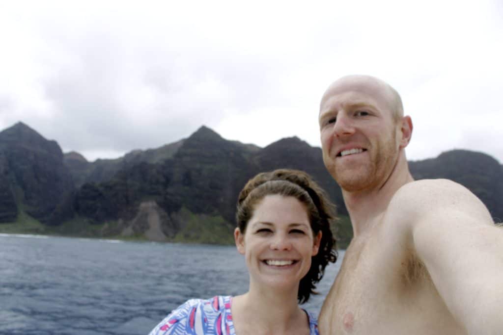 Kauai Day Four - Catamaran Sailing off the Na Pali Coast