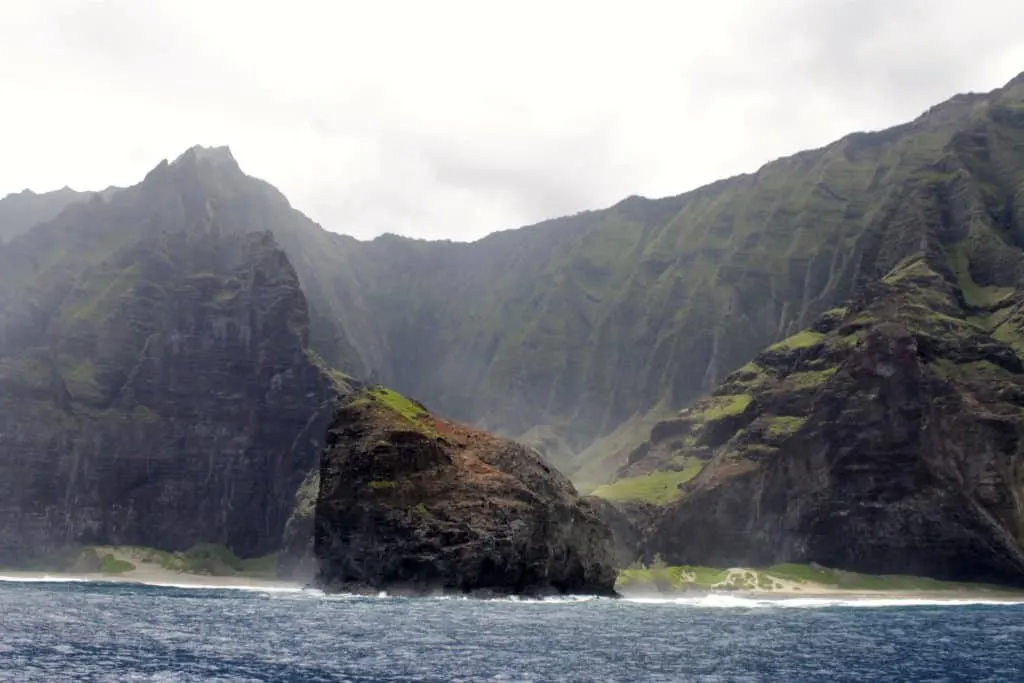 Kauai Day Four - Catamaran Sailing off the Na Pali Coast