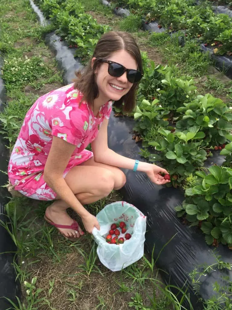 101 in 1001: Strawberry Picking (for my birthday!)