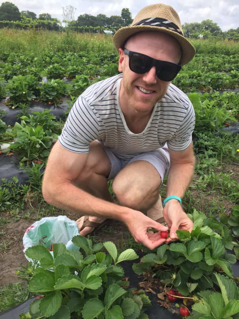 101 in 1001: Strawberry Picking (for my birthday!)