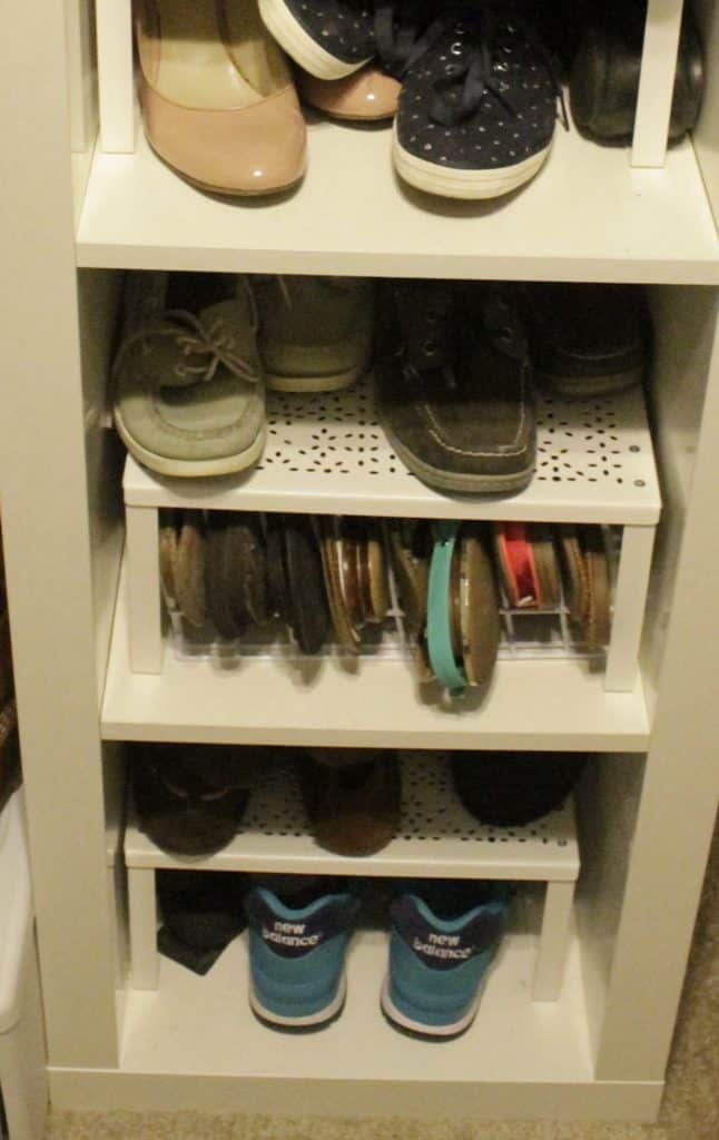 Simple Sandal Organization - Charleston Crafted