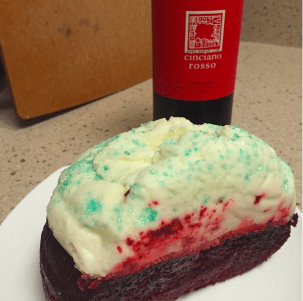Wedding Anniversary Cake and Wine - Charleston Crafted