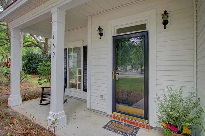 initial front porch - Charleston Crafted