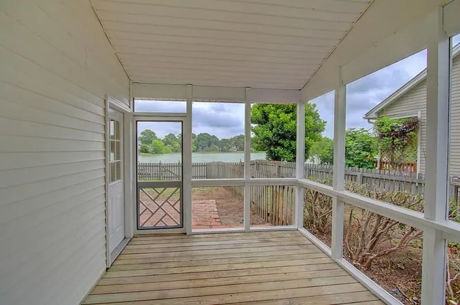 initial screened porch - charleston crafted