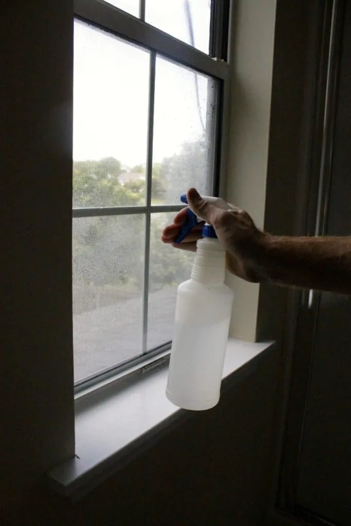 How to DIY Frost Window Glass - Charleston Crafted