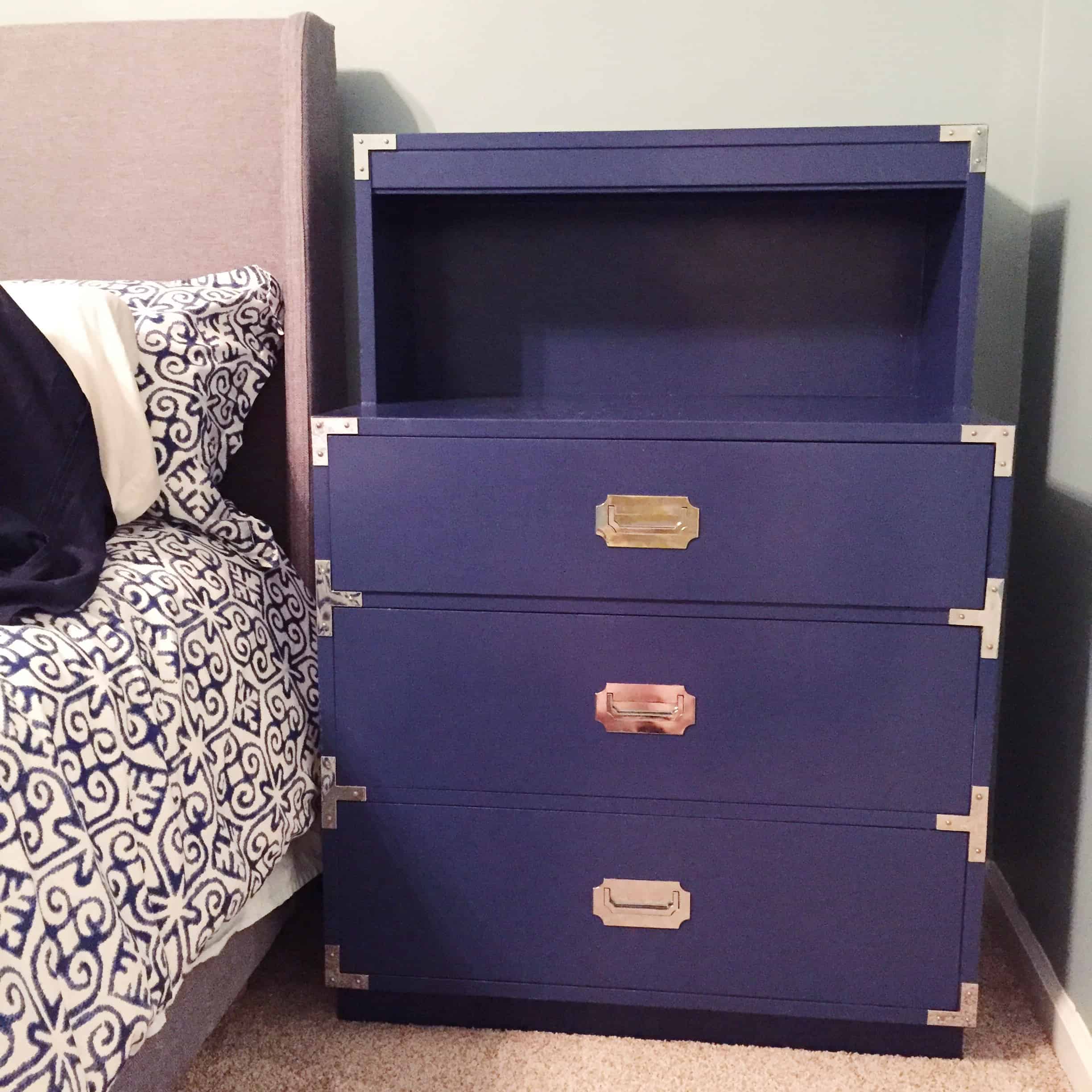 A Campaign Dresser And Side Table Makeover