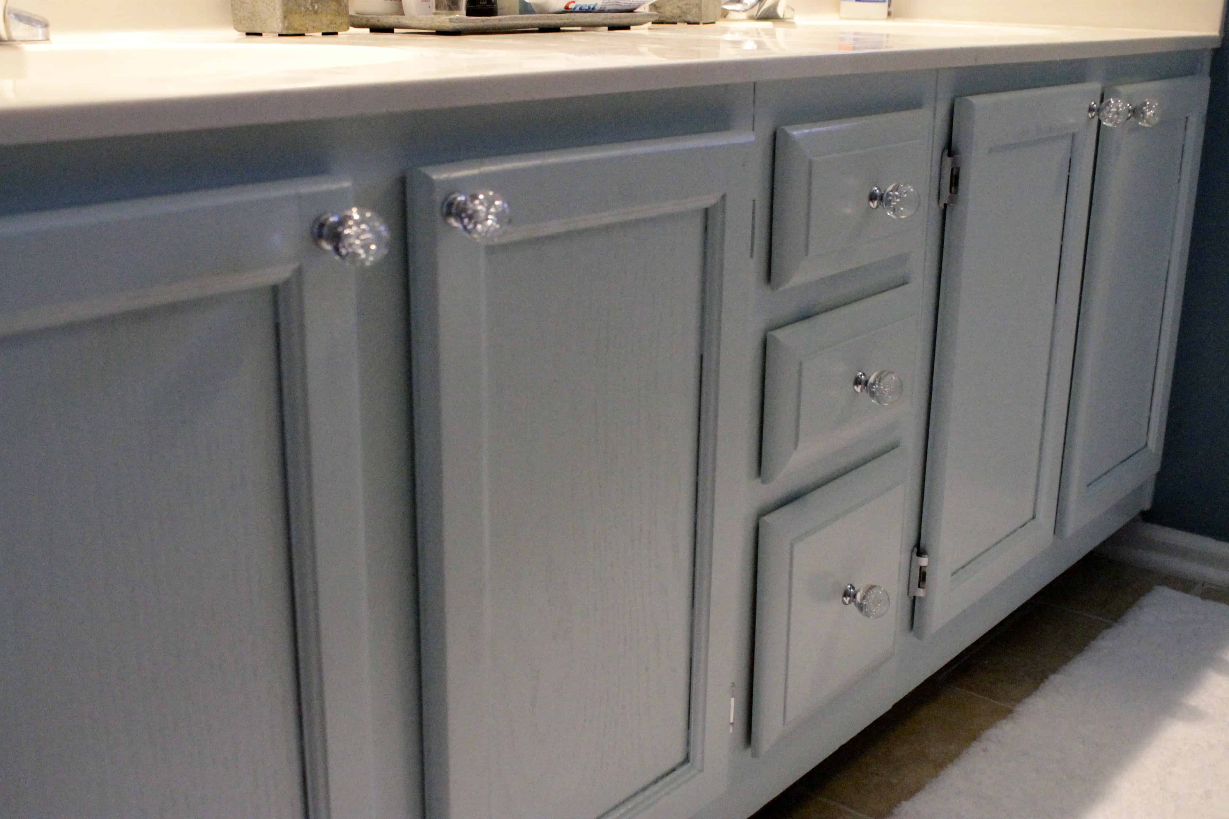 Painting A Bathroom Vanity Unit