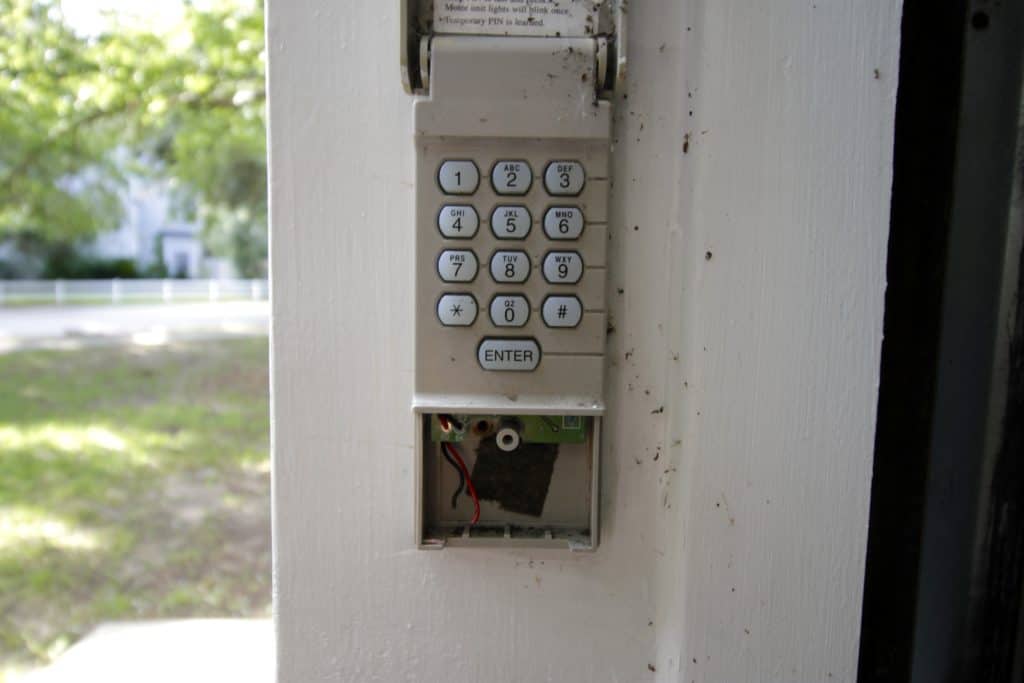 How to Replace a Garage Door Keypad - Charleston Crafted