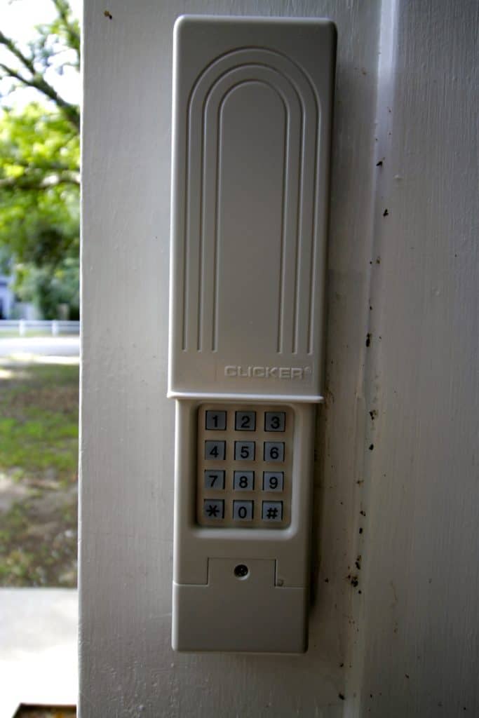 How to Replace a Garage Door Keypad - Charleston Crafted