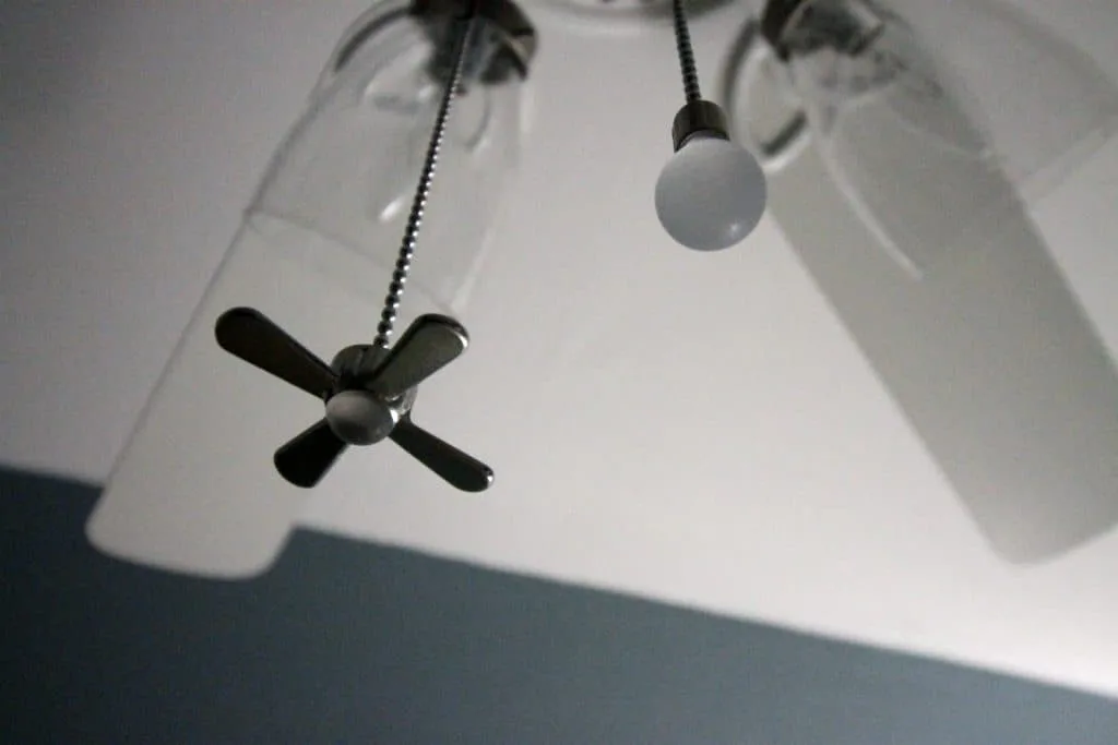 Updating a Standard Ceiling Fan - Charleston Crafted