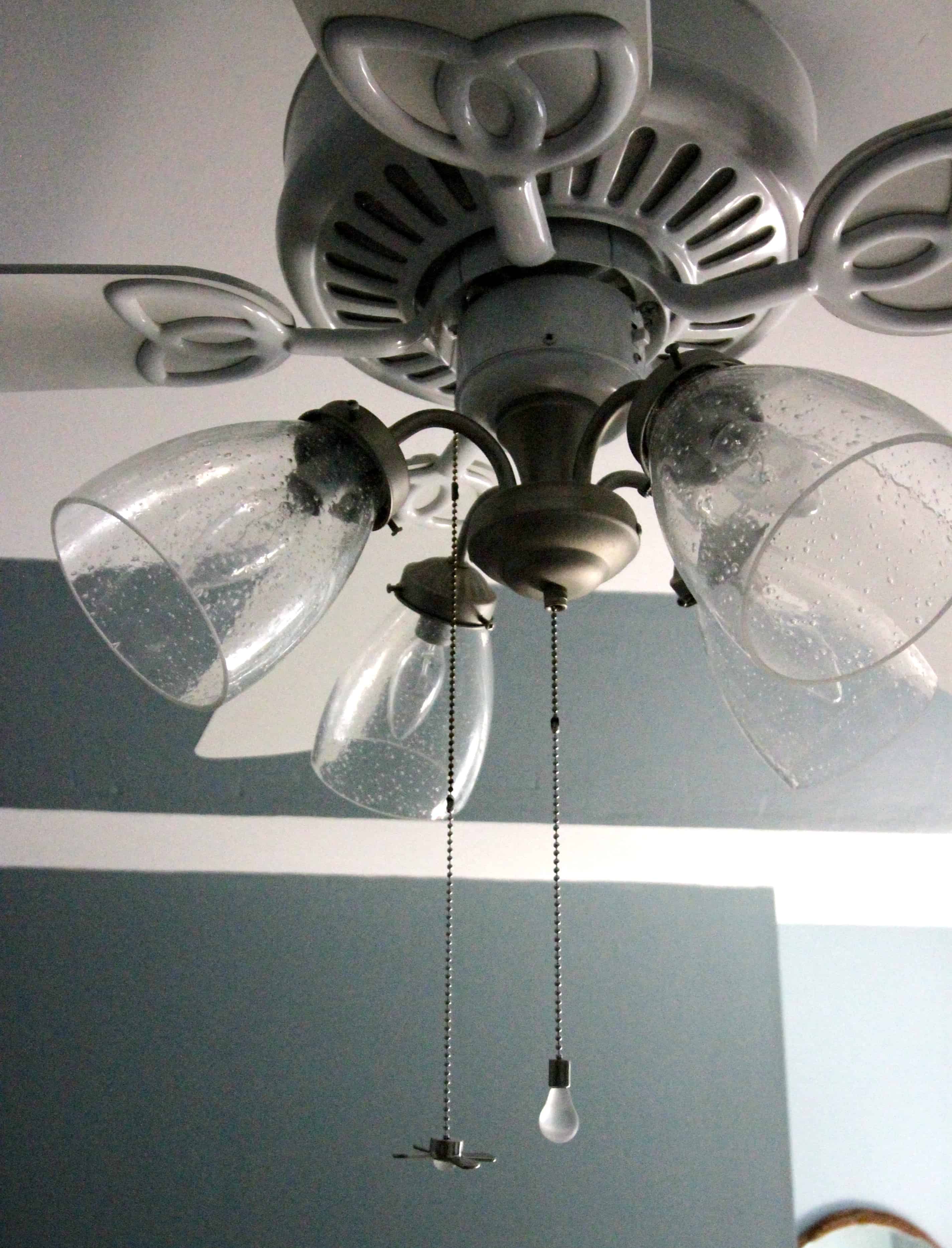 Updating a Standard Ceiling Fan - Charleston Crafted