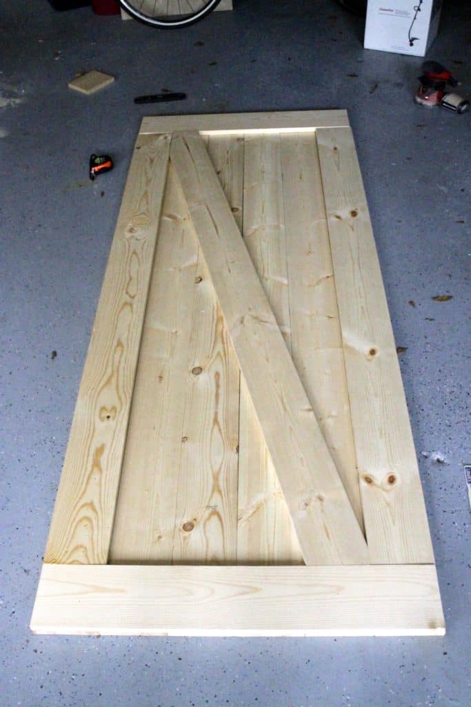 How to Build a Rustic Barn Door - Charleston Crafted
