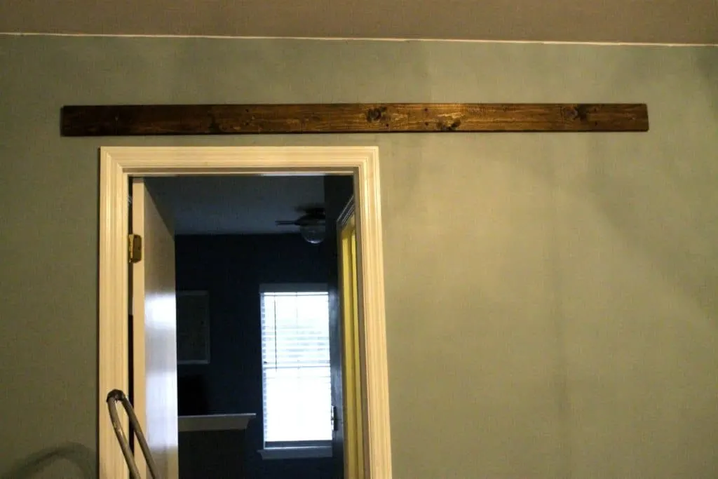 How to Mount a Barn Door - Charleston Crafted