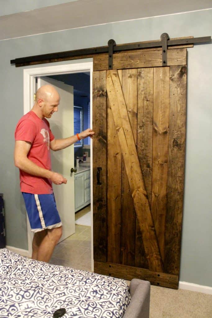 How to Mount a Barn Door - Charleston Crafted