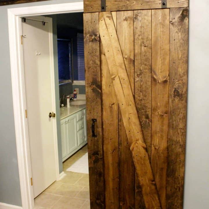Easiest Cheapest Way To Build A Rustic Barn Door