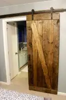 FREE PDF Plans – Build a Rustic Barn Door the Easiest & Cheapest Way
