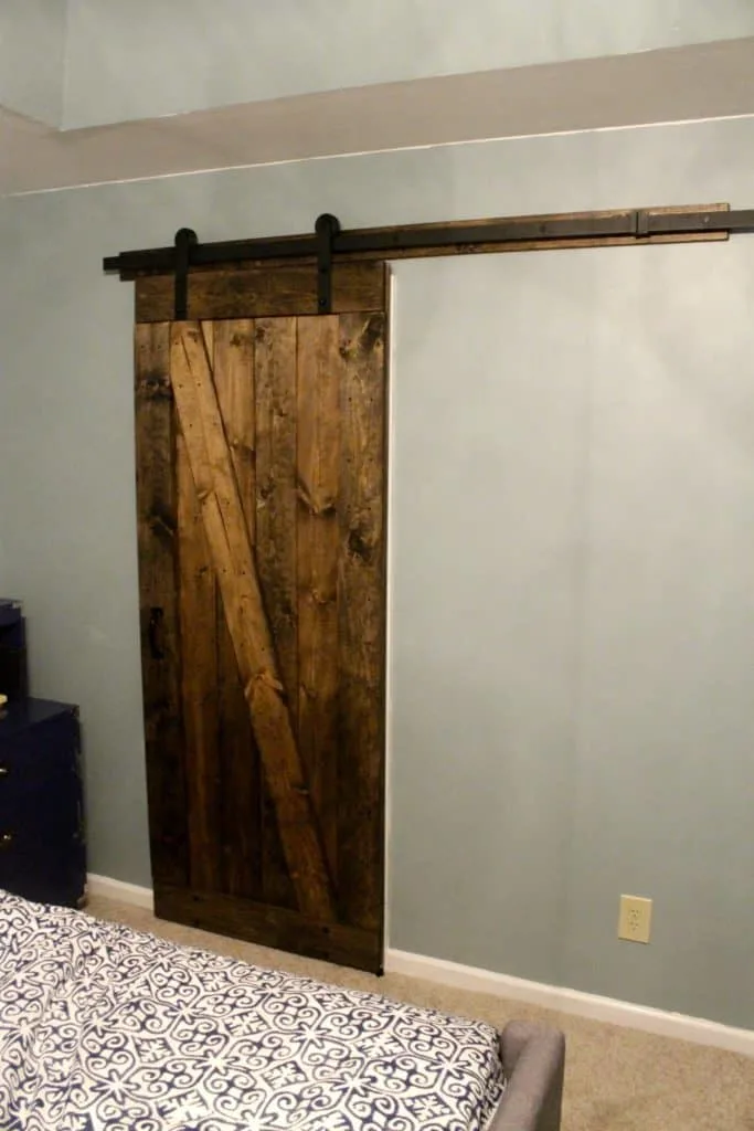 How to Mount a Barn Door - Charleston Crafted