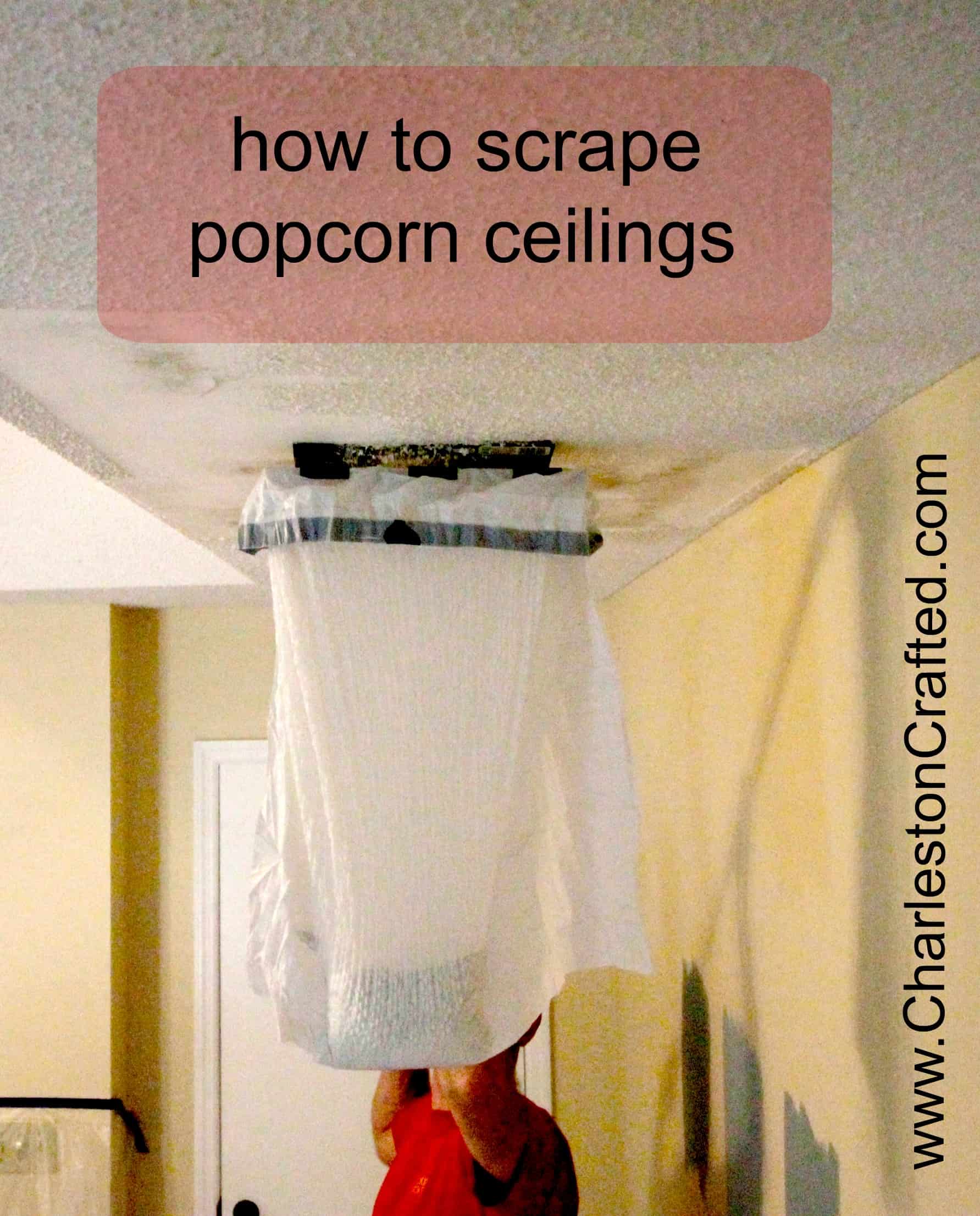 Our Top Tips on How to Scrape Popcorn Ceilings