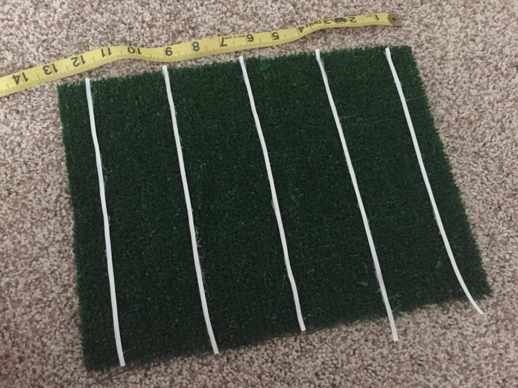 DIY Football Field Serving Tray - Charleston Crafted