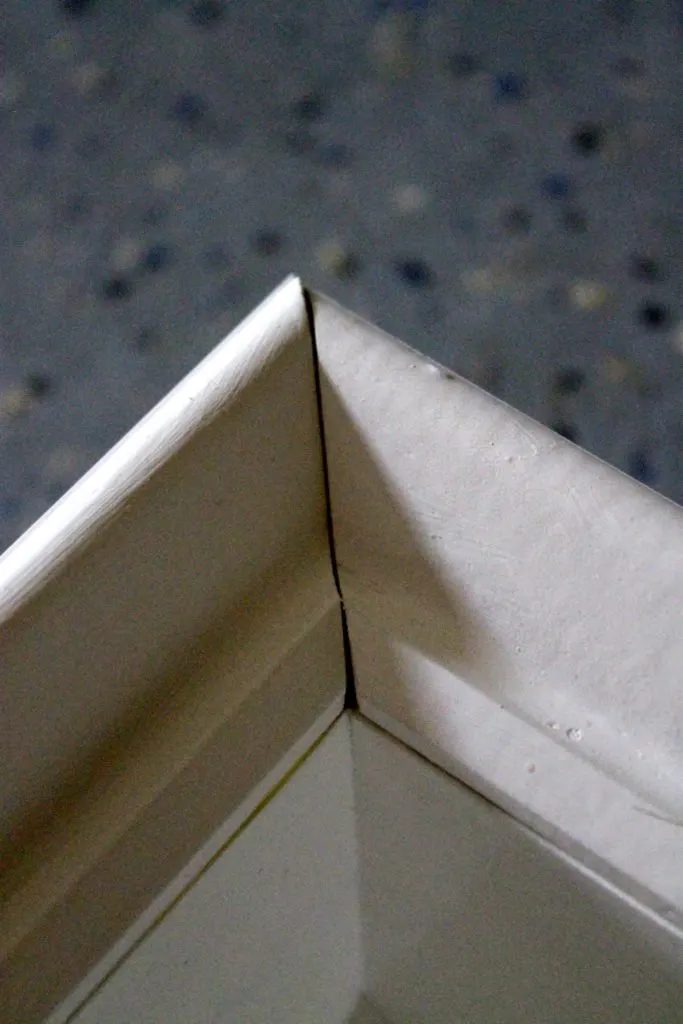How to turn old medicine cabinet into open shelving - Charleston Crafted