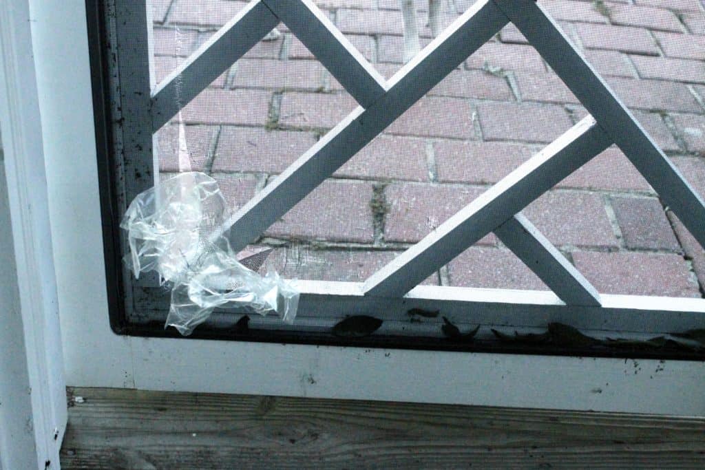 How To Replace a Screen Door Screen - Charleston Crafted