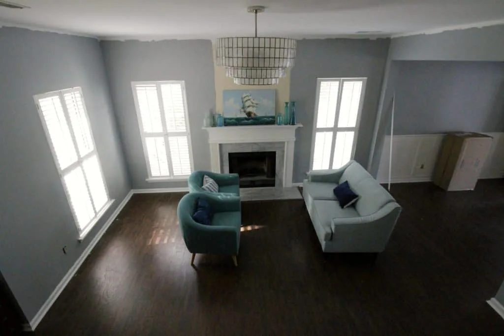 One Room Challenge Coastal Living Room - Charleston Crafted